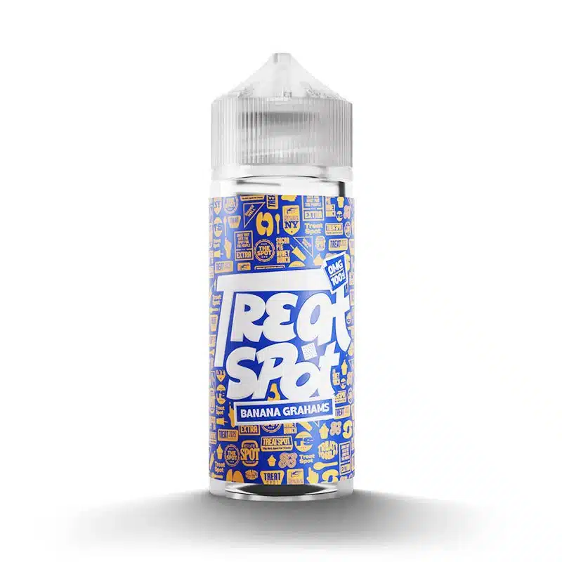 Treatspot 100 ml Shortfill E‑liquid Banana Grahams